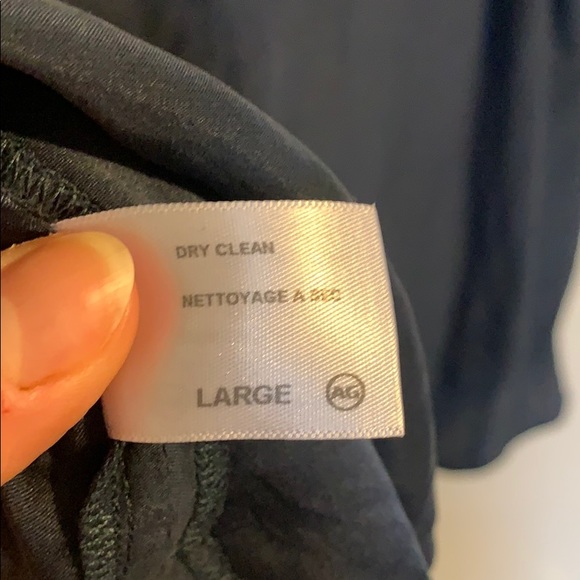 AG Jeans 100% Silk Blue Sleeveless Blouse - Picture 7 of 7